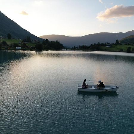 奥尔登 Loken Camping - Trivelig Og Idyllisk Ved Vannet酒店 外观 照片