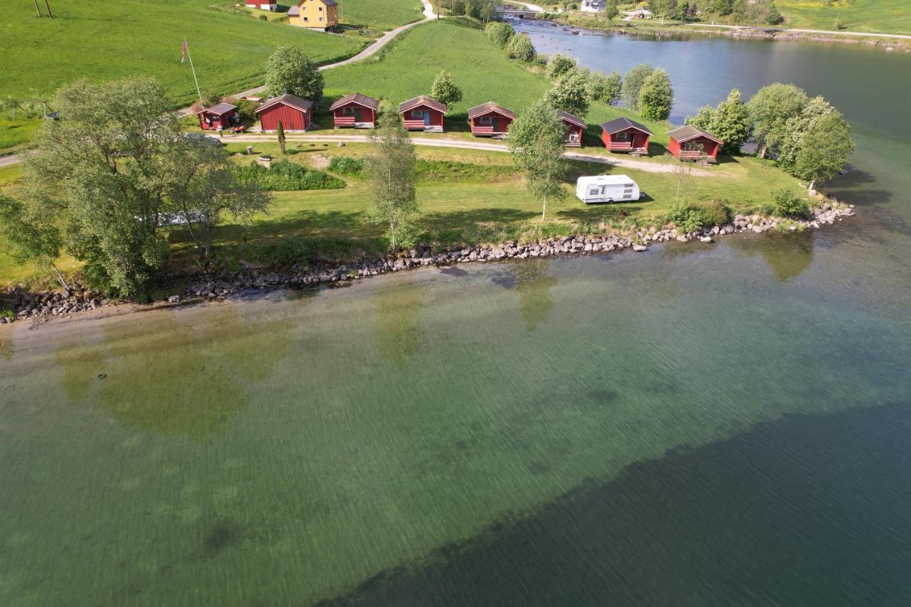 奥尔登 Loken Camping - Trivelig Og Idyllisk Ved Vannet酒店 外观 照片