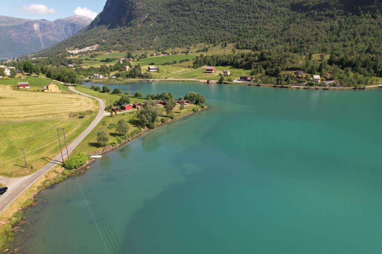 奥尔登 Loken Camping - Trivelig Og Idyllisk Ved Vannet酒店 外观 照片